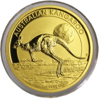 Золотая монета Кенгуру 1 унция 2015 год