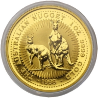 Золотая монета Кенгуру 1 унция 1998 год