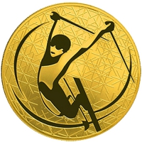 Золотая монета «Фристайл» 31,1 грамм