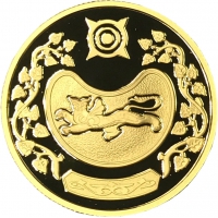 Золотая монета «Хакасия» 7,78 грамм