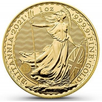 Золотая монета «Британия» 1 oz
