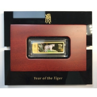 Золотая монета «Год Тигра» 10 грамм.