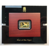 Золотая монета «Год Тигра» 5 грамм.