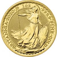 Золотая монета Британия 1 унция
