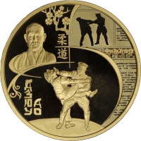 Золотая монета «Дзюдо» 155,5 грамм