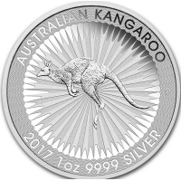 Серебряная монета «Австралийский Кенгуру» 1 oz