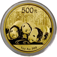 Золотая монета «Панда» 1 oz 2013г.