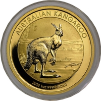 Золотая монета «Кенгуру» 1 oz 2013г.