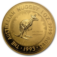 Золотая монета «Кенгуру» 1 oz 1993г.