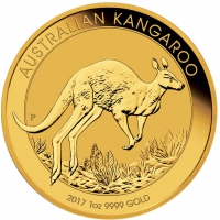 Золотая монета «Кенгуру» 1 oz 2017г.