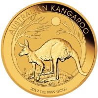 Золотая монета «Кенгуру» 1 oz 2019г.