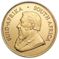 Золотая монета Южноафриканский Крюгерранд 1 унция